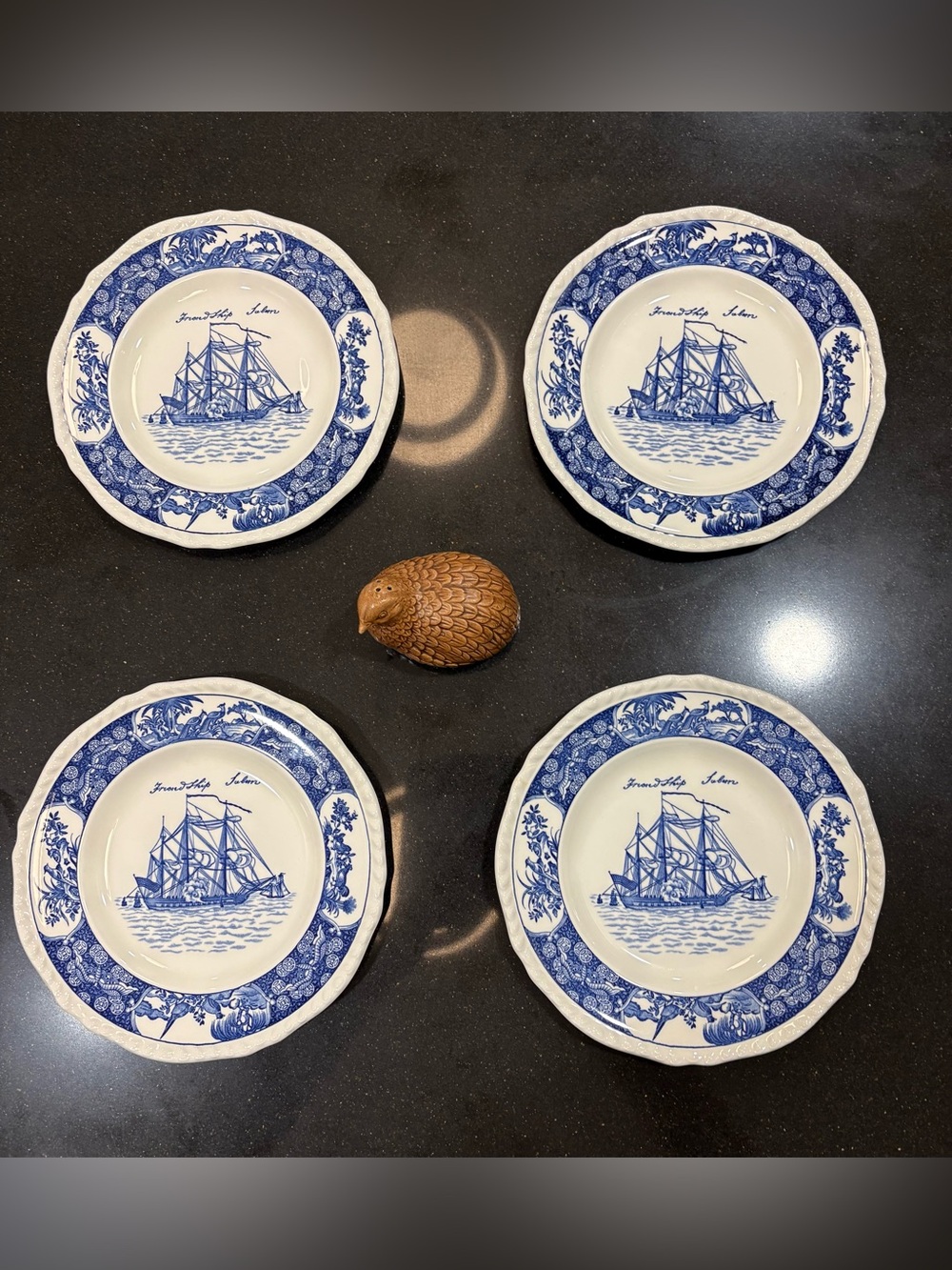 Wedgwood Friendship Salem Salad Plates- Set of 4